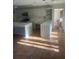 Kitchen with an island and white cabinets at 3262 Carriage Way, Marietta, GA 30062