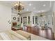Spacious main bedroom with sitting area and French doors at 6206 Zell Miller Nw Path, Acworth, GA 30101