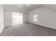 Spacious bedroom with grey carpet and bay window at 116 Rolling Meadows Ct, Hampton, GA 30228
