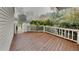 Private deck overlooking a landscaped yard at 2683 Meadowlawn Se Dr, Marietta, GA 30067