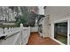 Spacious deck with access from sliding glass doors at 2683 Meadowlawn Se Dr, Marietta, GA 30067
