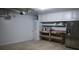 Garage with ample storage and a refrigerator at 2688 Crystal Ln, Lawrenceville, GA 30044