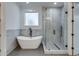 Spa-like bathroom with soaking tub and walk-in shower at 1258 Prospect Rd, Lawrenceville, GA 30043