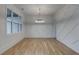 Elegant dining room featuring hardwood floors and a statement wall at 1258 Prospect Rd, Lawrenceville, GA 30043