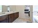 Elegant bathroom with double vanity and a large soaking tub at 1468 Harlequin Way, Stockbridge, GA 30281