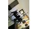 Dining room with a table and chairs, and a mirror on the wall at 815 Dogwood Trl, Jonesboro, GA 30238