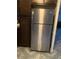 Stainless steel refrigerator built into the kitchen cabinets at 815 Dogwood Trl, Jonesboro, GA 30238
