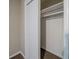 Empty closet with hanging rod and shelving at 1471 Midview Dr, Decatur, GA 30032
