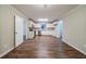 Renovated kitchen with stainless steel appliances and light wood flooring at 1471 Midview Dr, Decatur, GA 30032