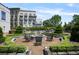 Relaxing fire pit area with seating and landscaped courtyard at 2255 Peachtree Ne Dr # 622, Atlanta, GA 30309