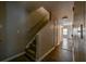 Stairway and hallway leading to the upper level at 293 Juliet Sw Ln, Marietta, GA 30008