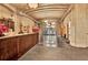 Lobby with wood reception desk and seating area at 57 Forsyth Nw St # 4D, Atlanta, GA 30303