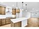Modern kitchen with island and stainless steel appliances at 1923 Rogers Ct, Atlanta, GA 30318