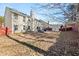 Large backyard with shed, gazebo and privacy fence at 250 Windsor Way, Fairburn, GA 30213