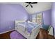 Charming bedroom with wood floors and unicorn bedding at 250 Windsor Way, Fairburn, GA 30213