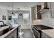 Modern kitchen with stainless steel appliances and an island at 3957 Knox Park Ovlk, Duluth, GA 30097