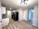 Modern kitchen with gray countertops and stainless steel appliances at 2759 Kerri Pl, Lithia Springs, GA 30122