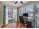 Home office with large windows and built-in desk at 2619 Vinings Central Se Dr, Atlanta, GA 30339