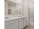 Double vanity bathroom with a large shower at 540 Whitman Ln, Stockbridge, GA 30281