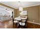 Bright dining room with hardwood floors and a round table at 3571 Cold Spring Ln, Atlanta, GA 30341