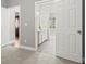 Bedroom with bathroom access and neutral wall colors at 576 Rockwell Sw St, Atlanta, GA 30310