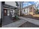 Welcoming front porch with dark gray railings and steps at 576 Rockwell Sw St, Atlanta, GA 30310