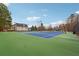 Well-maintained community tennis courts at 2556 Longcourt Se Cir # 4, Atlanta, GA 30339