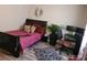 Bright bedroom featuring a comfortable sleigh bed and a workspace at 1625 Conley Rd # 229, Conley, GA 30288