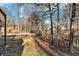Wooded backyard offering a peaceful and private setting at 2702 Norma Cir, Decatur, GA 30034