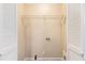 Laundry closet with built-in shelving and hook at 2702 Norma Cir, Decatur, GA 30034