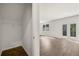 Spacious closet with wood flooring and shelving at 145 Bonito Trl, Covington, GA 30016