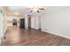 Open concept kitchen with granite countertops and stainless steel appliances at 2307 Cresta Dr, Decatur, GA 30032