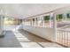 Bright and spacious screened porch, perfect for relaxing outdoors at 2307 Cresta Dr, Decatur, GA 30032