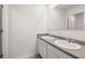 Bathroom with double vanity and mirror at 120 Bonito Trl, Covington, GA 30016