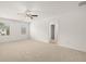 Spacious bedroom with carpet flooring and ceiling fan at 120 Bonito Trl, Covington, GA 30016