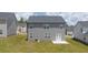 Gray house exterior with backyard and patio at 120 Bonito Trl, Covington, GA 30016