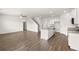 Open concept kitchen and living area with island at 120 Bonito Trl, Covington, GA 30016