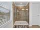 Shower with glass enclosure and tile surround at 3420 Reagan Way # 89, Lawrenceville, GA 30044