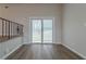 Dining area with sliding glass door to backyard at 4557 Greenleaf Sw Cir, Atlanta, GA 30331