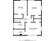 Upper floor plan with primary bedroom and bath at 4557 Greenleaf Sw Cir, Atlanta, GA 30331