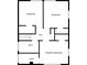 Primary bedroom with two additional bedrooms and two baths at 4557 Greenleaf Sw Cir, Atlanta, GA 30331