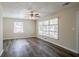 Living room with hardwood floors and a ceiling fan at 2168 Polar Rock Sw Pl, Atlanta, GA 30315