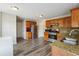 Kitchen with granite countertops and stainless steel appliances at 41 Nina Ct, Jonesboro, GA 30238