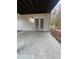 Private patio with double French doors leading to the basement at 360 Chestnut Dr, Covington, GA 30016