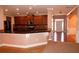 Kitchen with granite countertops and an island at 8178 Lochley Dr, Fairburn, GA 30213