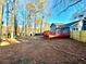 Spacious backyard with deck, playset, and storage shed at 3945 Peninsula Ct, Lawrenceville, GA 30044