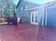 Large deck with access from house, overlooking backyard at 3945 Peninsula Ct, Lawrenceville, GA 30044