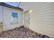 Side of house, showing the exterior siding and door at 1743 Marcel Sw Ave, Atlanta, GA 30311