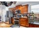 Kitchen boasts stainless steel appliances and granite countertops at 1337 Benteen Park Se Dr, Atlanta, GA 30315