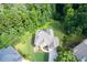 Top-down view of house and surrounding trees at 6315 Sturbridge Ln, Cumming, GA 30040